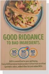 Good Riddance to Bad Ingredients at ALDI
